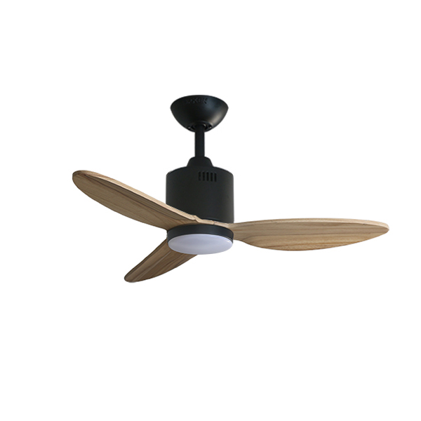 พัดลมเพดาน MR.KEN รุ่น CAN Solid Wood 40" DR LED DC Motor พัดลมมีไฟ ใบพัดไม้แท้ พร้อมรีโมทคอนโทรล